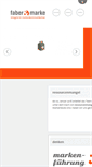 Mobile Screenshot of faber-marke.de